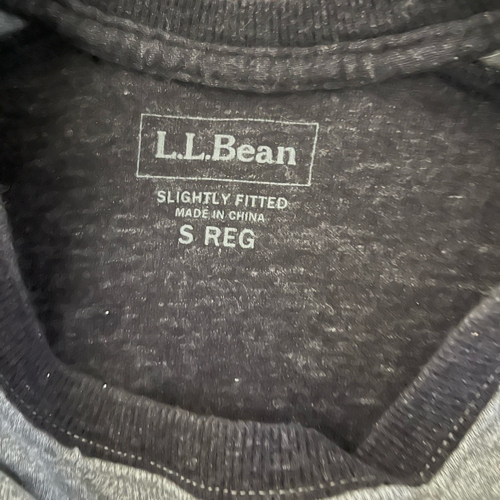 L.L. Bean Gray Crewneck Sweater